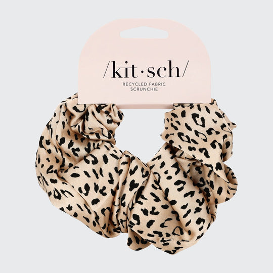 Fabric Brunch Scrunchie Leopard