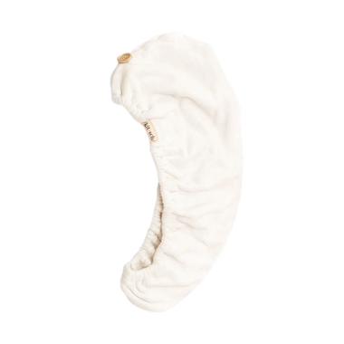 Eco-Friendly Hair Towel Ivory - ONE SIZE - Hair Accessories