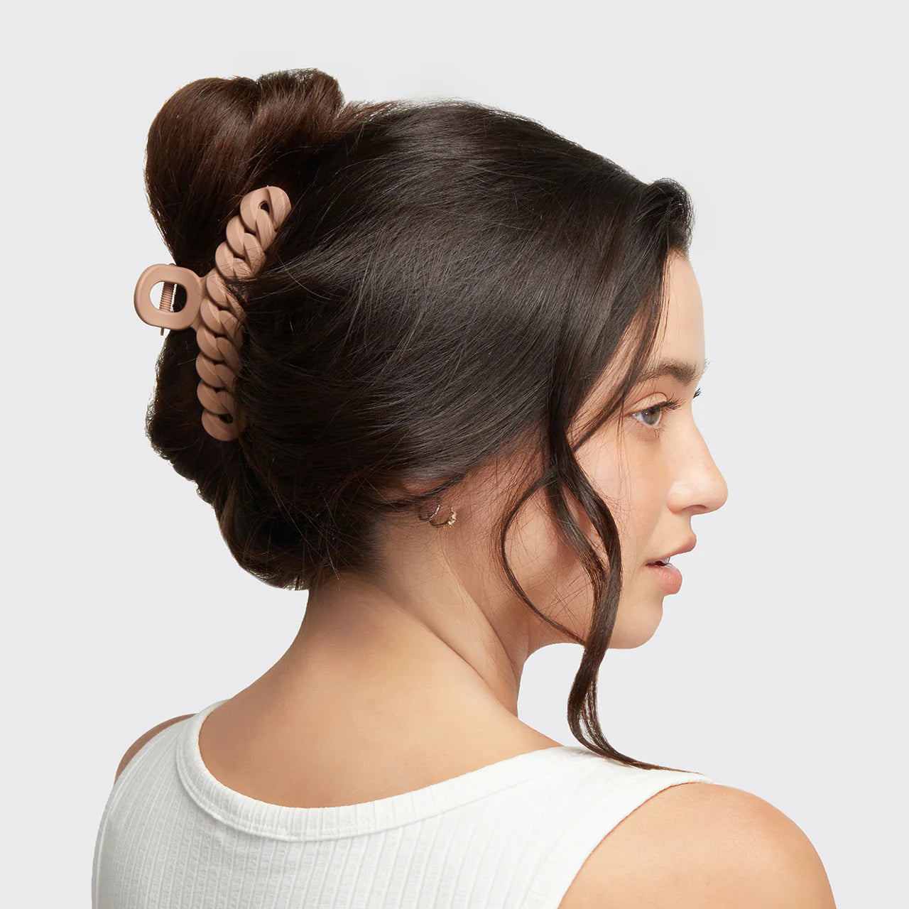 Load image into Gallery viewer, Eco-friendly Chain Claw Clip 3pcs Neutral - ONE SIZE - Hair Accesories
