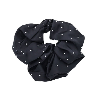 Fabric Brunch Scrunchie Rhinestone - ONE SIZE - Hair Accessories