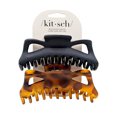 Jumbo Classic Claw Clips 2pcs - Hair Accessories
