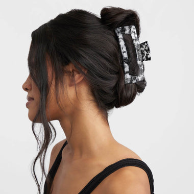 Recycled Plastic Jumbo Claw Clip Black - ONE SIZE - Hair Accessories