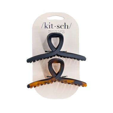 Large Loop Claw Clips 2pcs - Hair Accessories