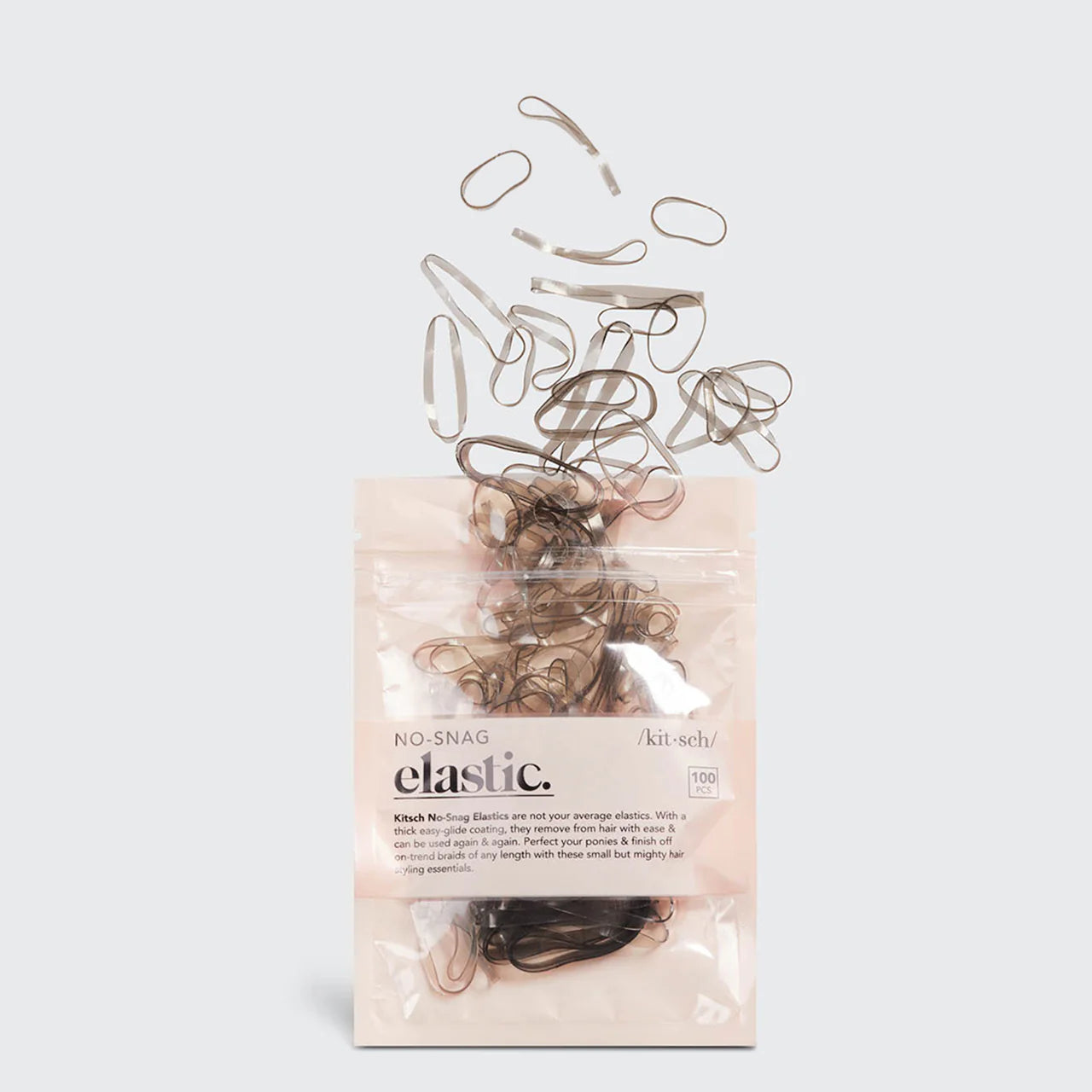 Load image into Gallery viewer, No Snag Elastic Brown - Hair Accessories
