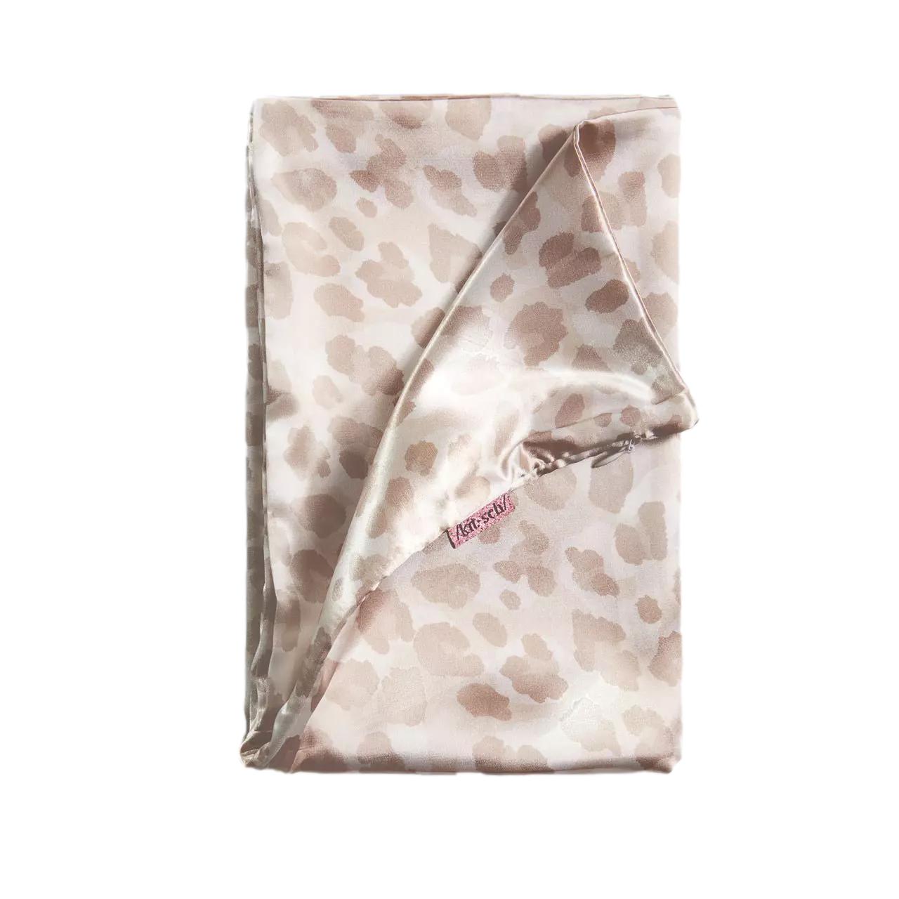 Load image into Gallery viewer, Satin Pillowcase Leopard - Pillow Case
