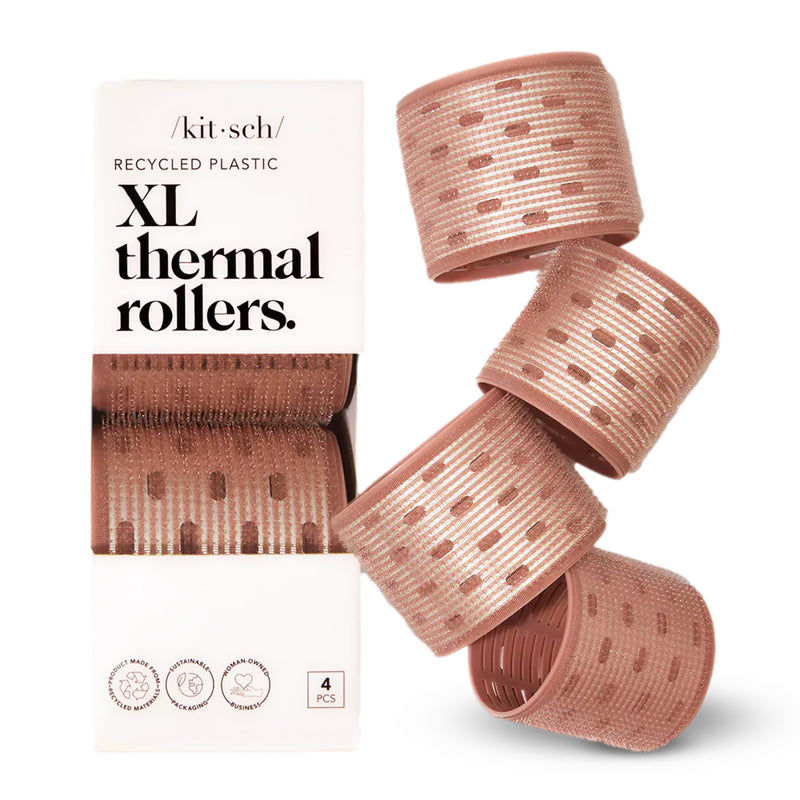 Thermal Roller 4pc Set Terracota