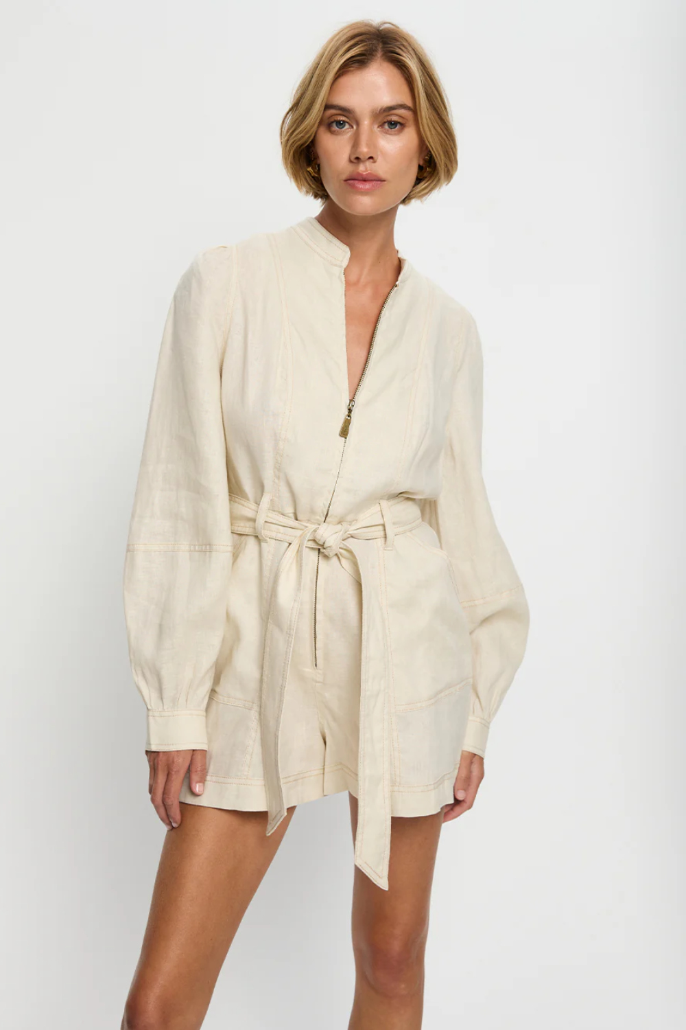 Load image into Gallery viewer, Ada Playsuit Cream
