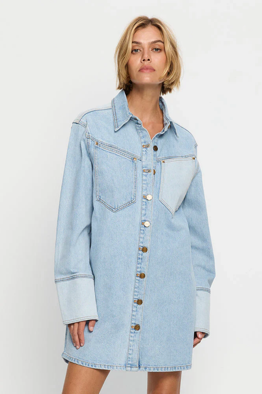 Carla Denim Mini Dress