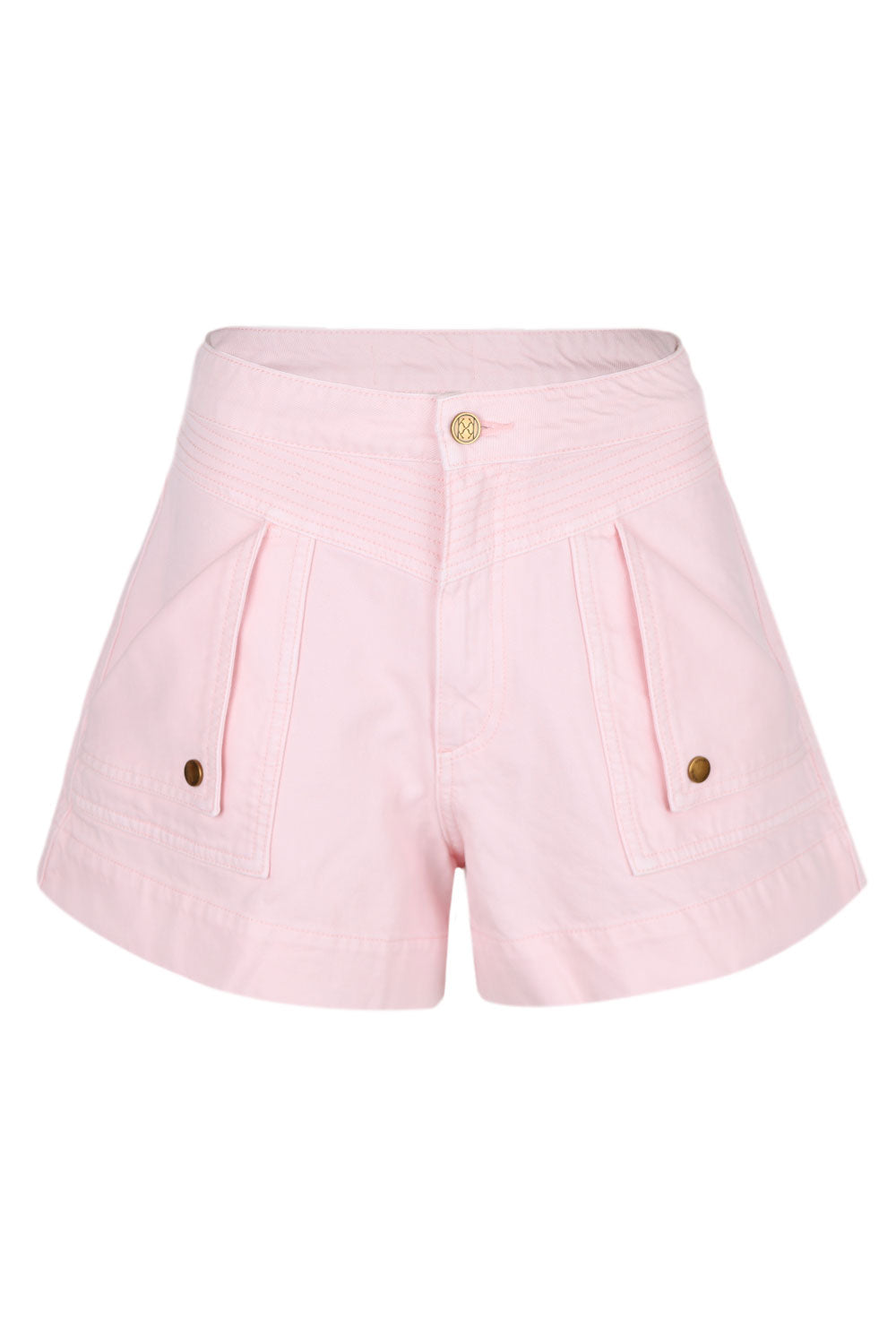 Celene Denim Short Soft Pink