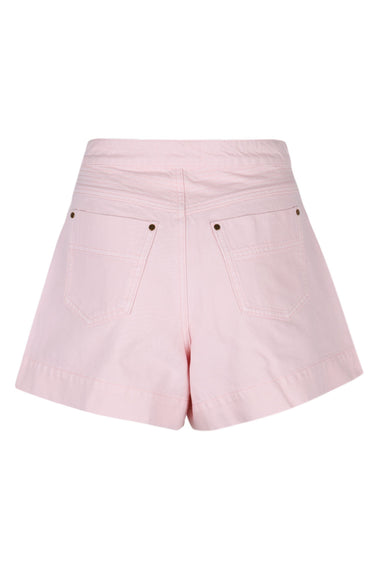 Celene Denim Short Soft Pink