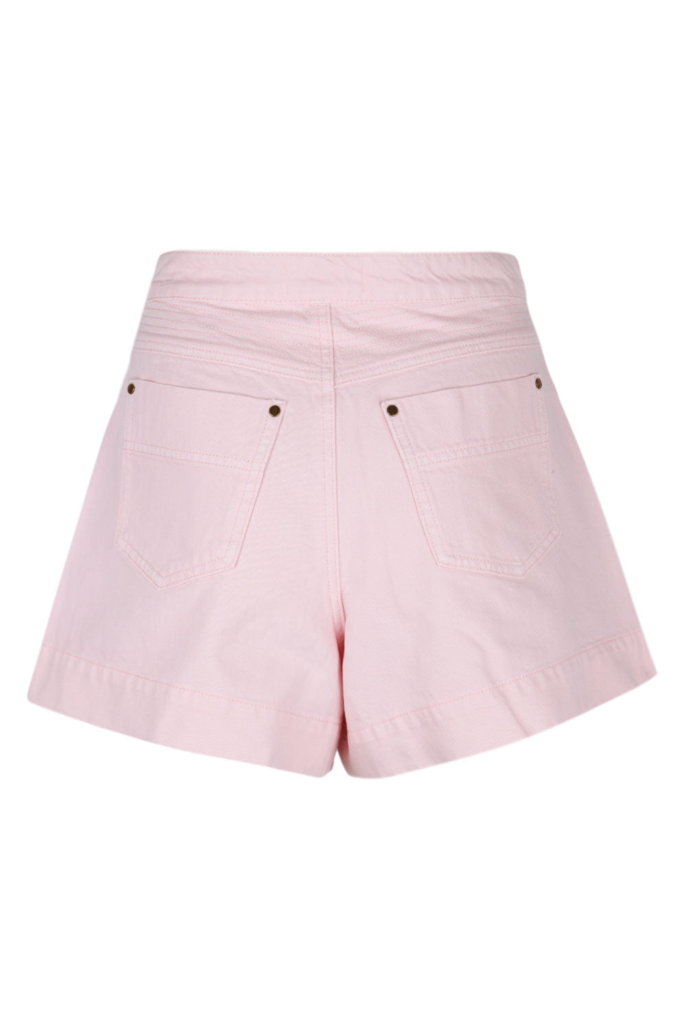 Load image into Gallery viewer, Celene Denim Short Soft Pink
