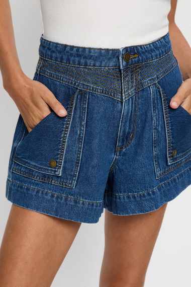 Celene Denim Short Indigo Blue