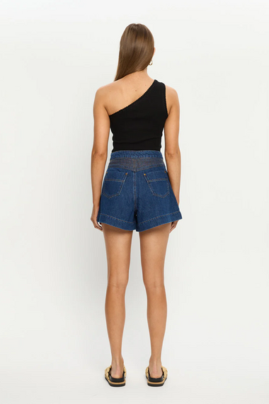 Celene Denim Short Indigo Blue
