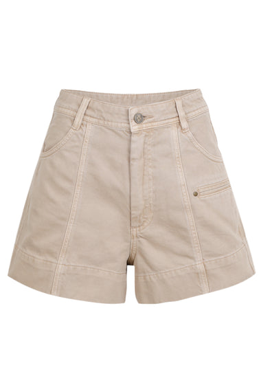 Evie Denim Short Sand