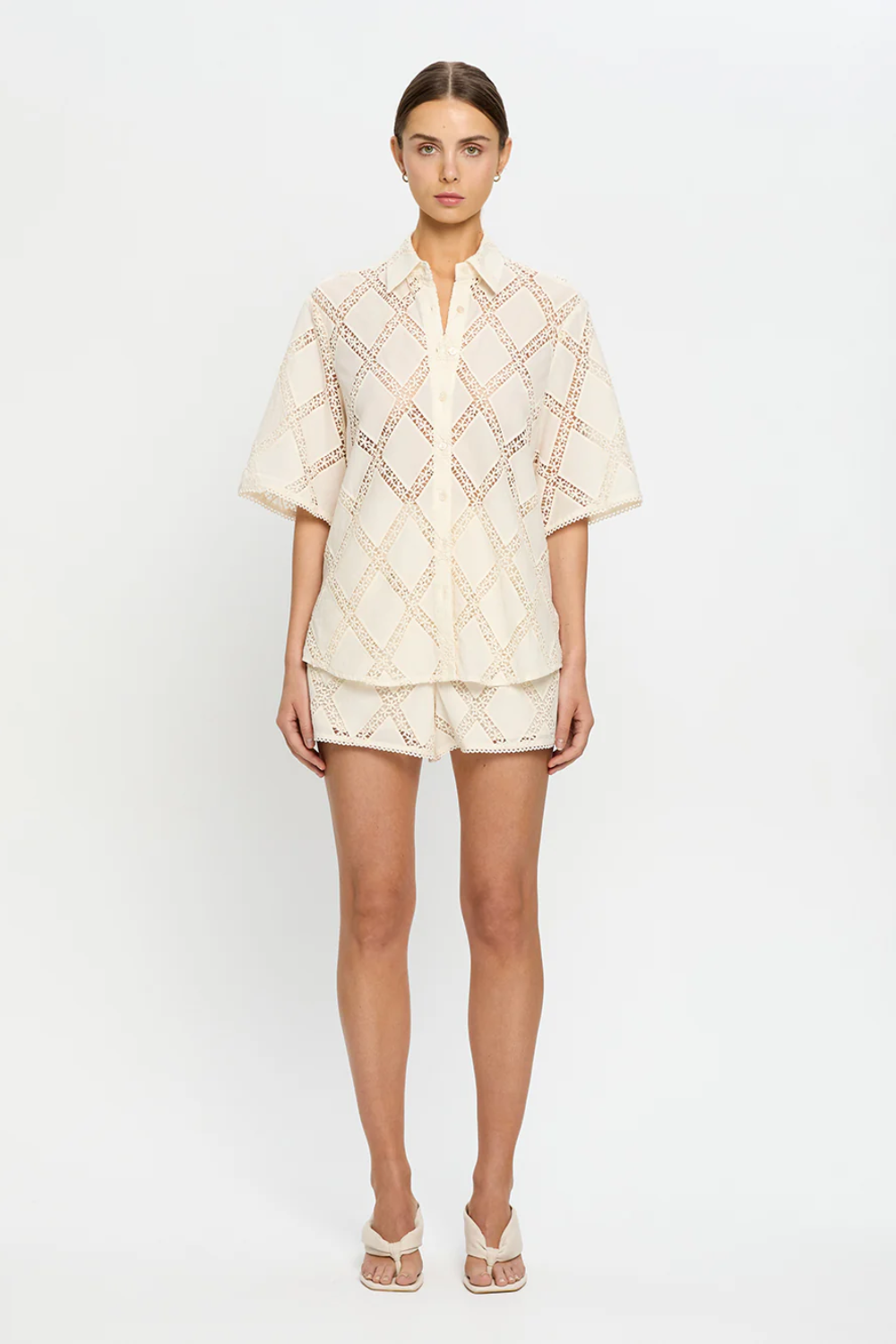 Load image into Gallery viewer, Izzy Shirt Cream
