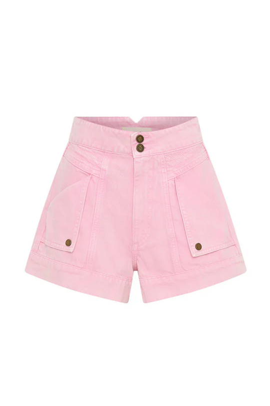 Load image into Gallery viewer, Paloma Denim Short Pink
