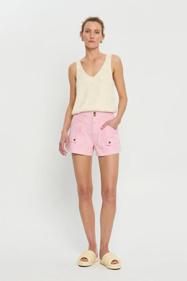 Paloma Denim Short Pink