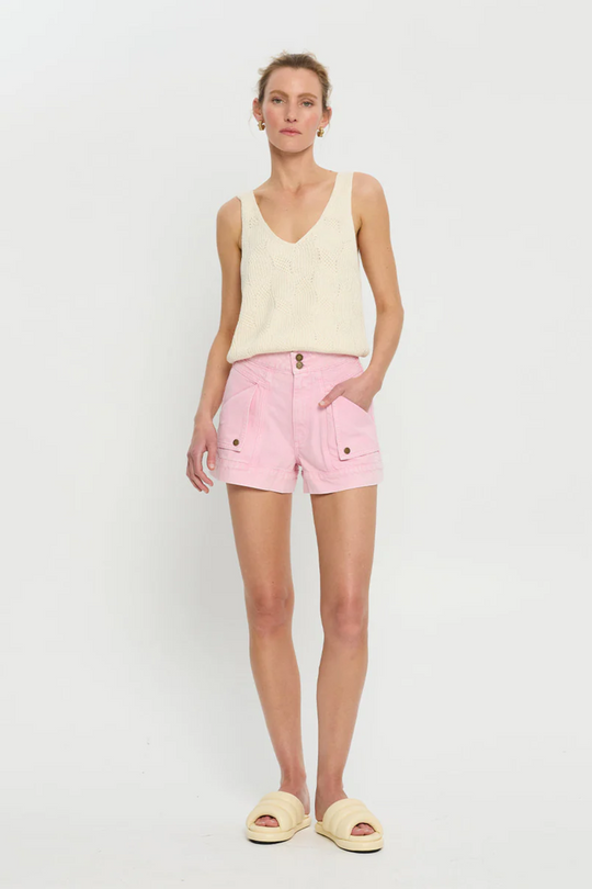 Load image into Gallery viewer, Paloma Denim Short Pink
