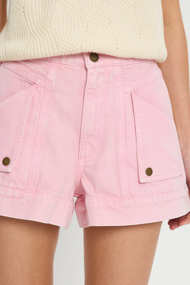 Paloma Denim Short Pink