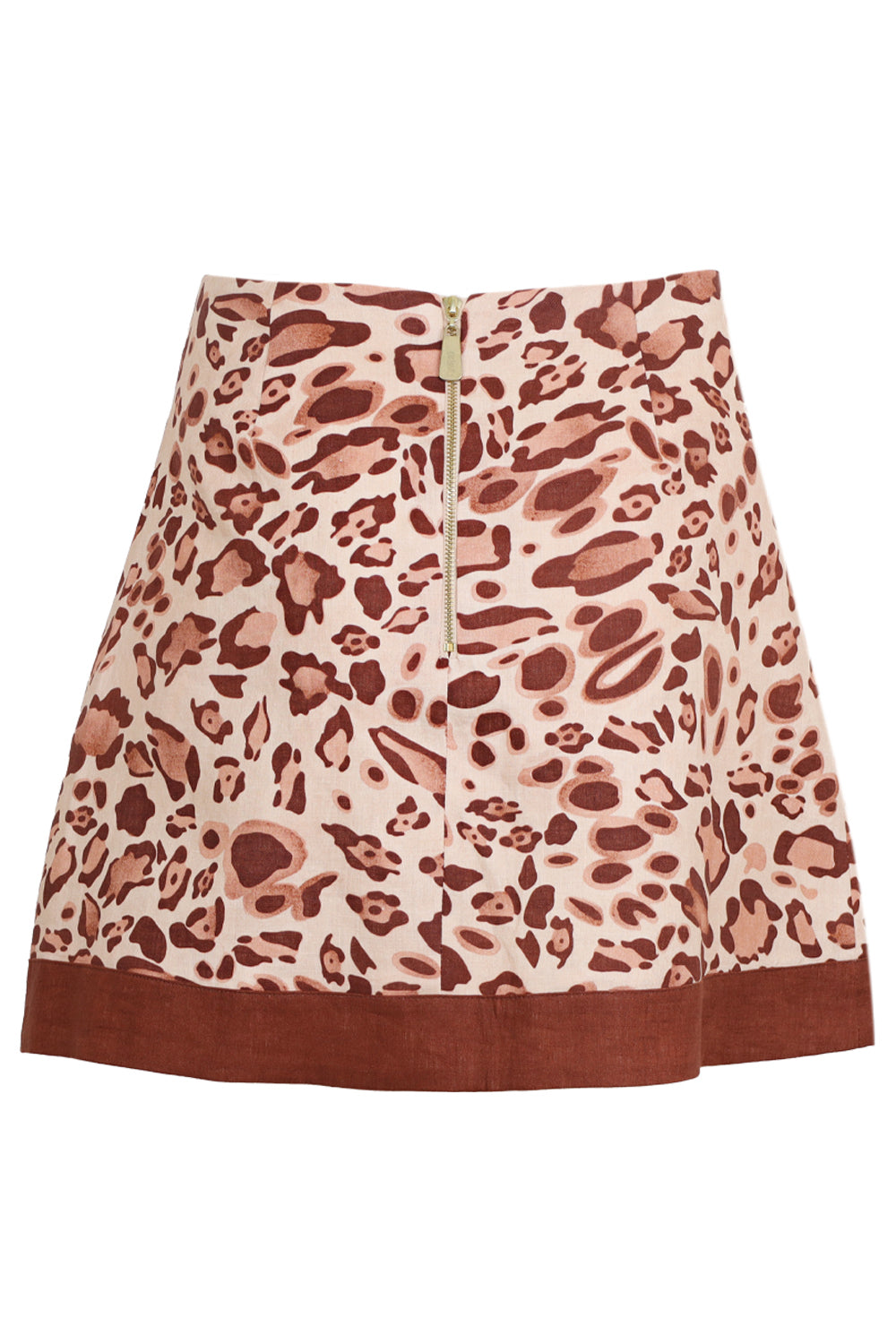 Load image into Gallery viewer, Paris Mini Skirt Brown
