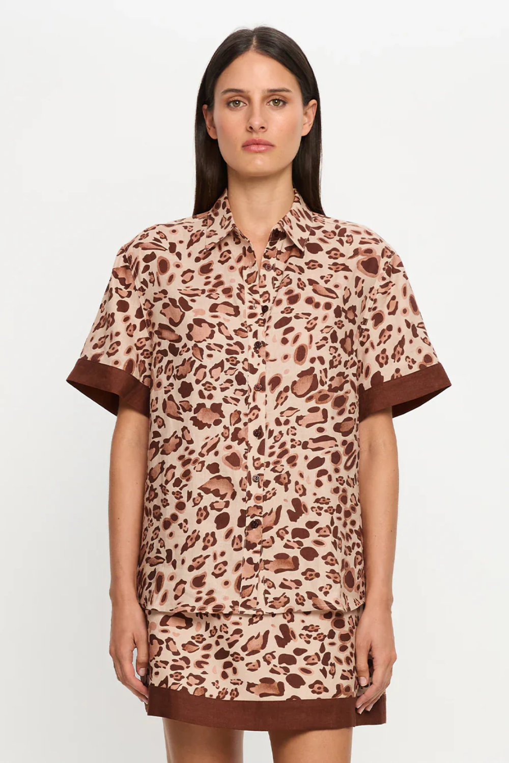 Load image into Gallery viewer, Paris Shirt Brown
