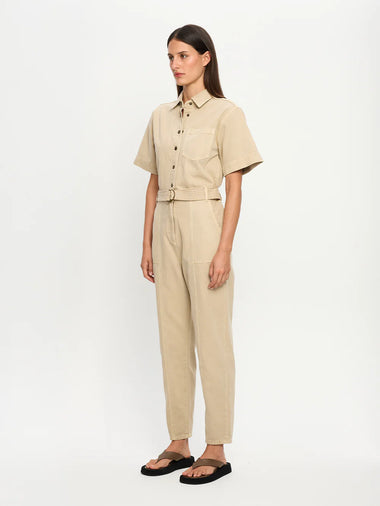 Tahlia Boilersuit Sand