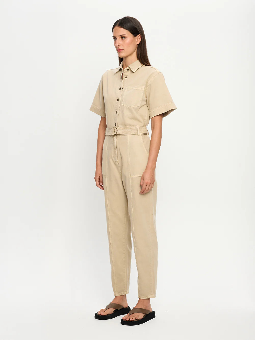 Load image into Gallery viewer, Tahlia Boilersuit Sand
