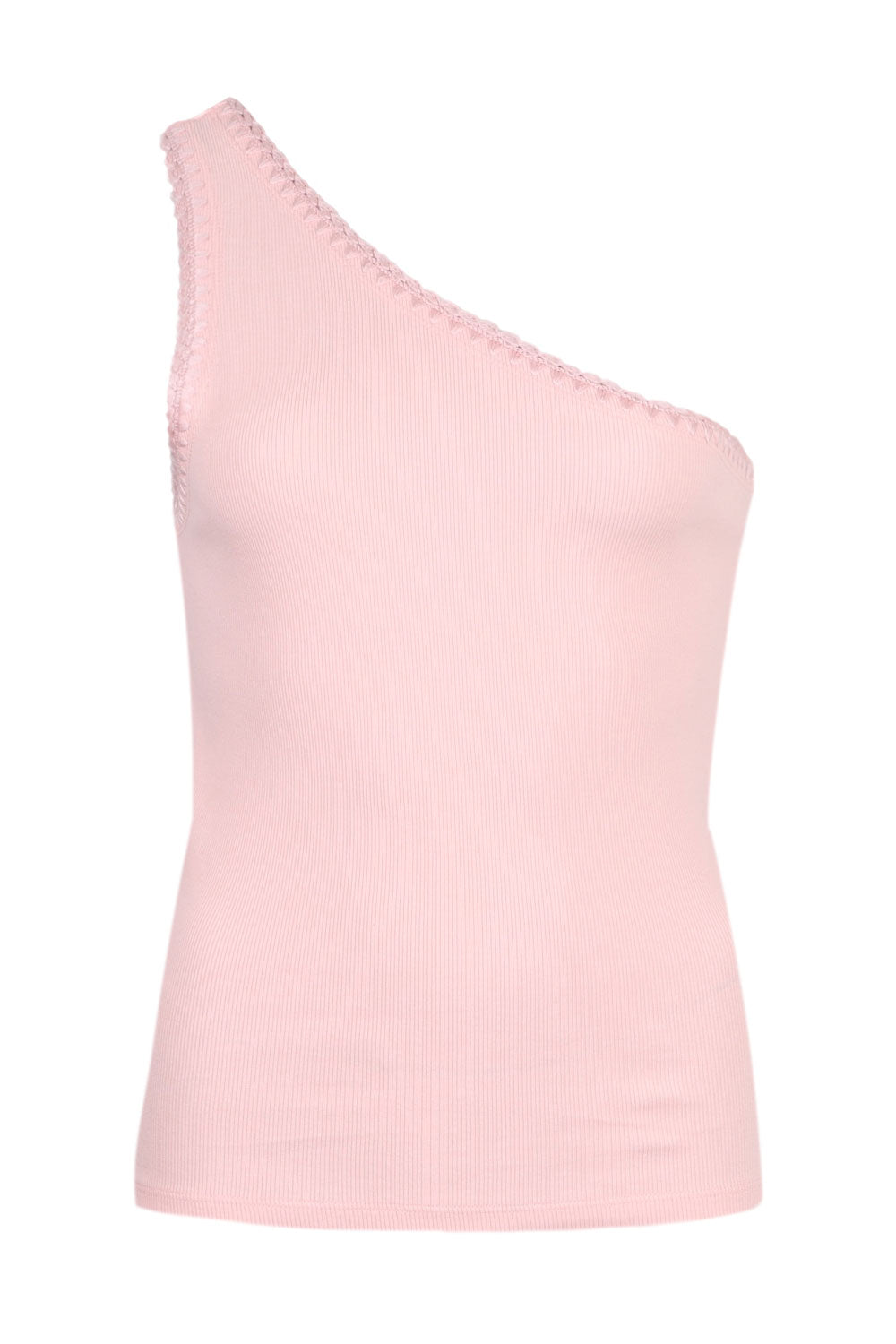 Load image into Gallery viewer, Tallulah One Shoulder Tank Pink
