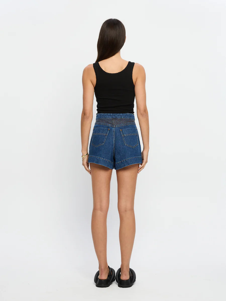Load image into Gallery viewer, Tallulah Scoop Tank Black
