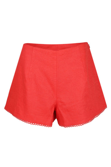 Tara Shorts Red