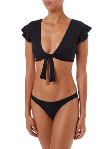 Koh Samui Black Bikini Top - S - Bikini Top