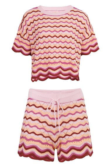 Sunchaser Top & Short Berry Spritz