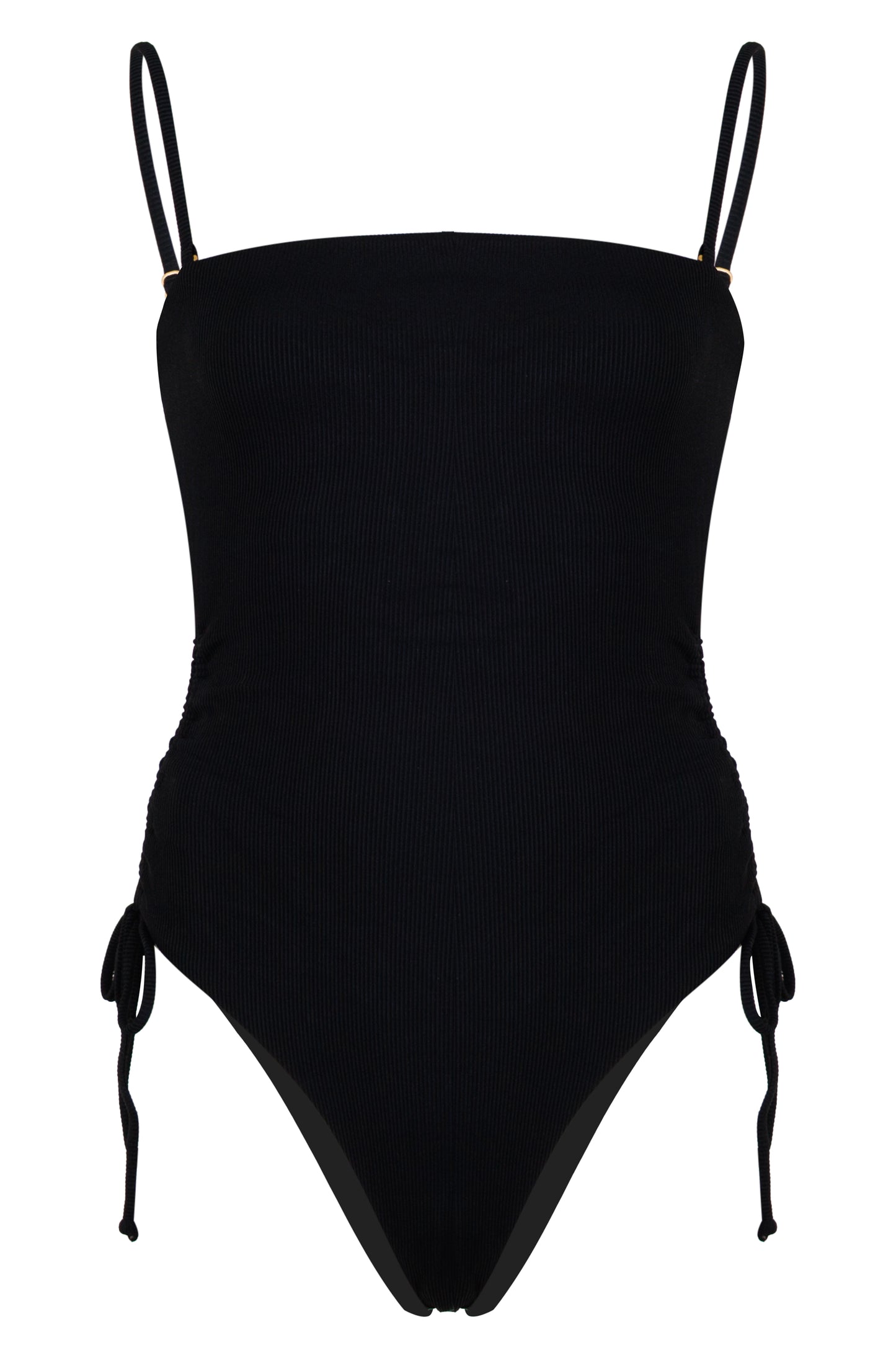 Load image into Gallery viewer, Elise One Piece Bitsy Black
