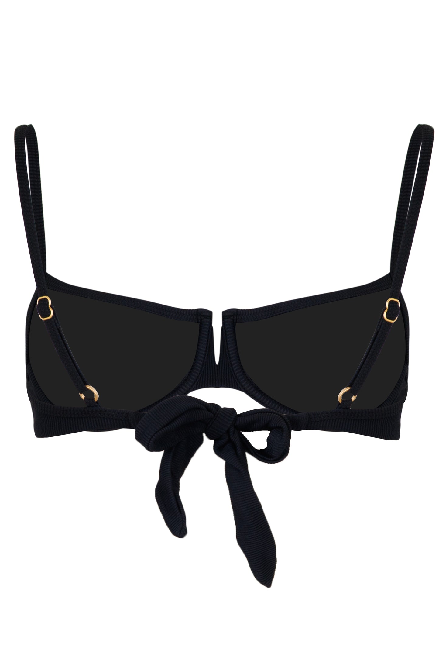 Load image into Gallery viewer, Hunter Bikini Top Black
