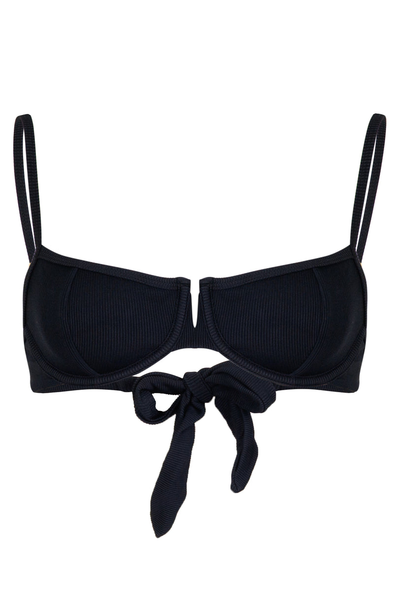 Hunter Bikini Top Black