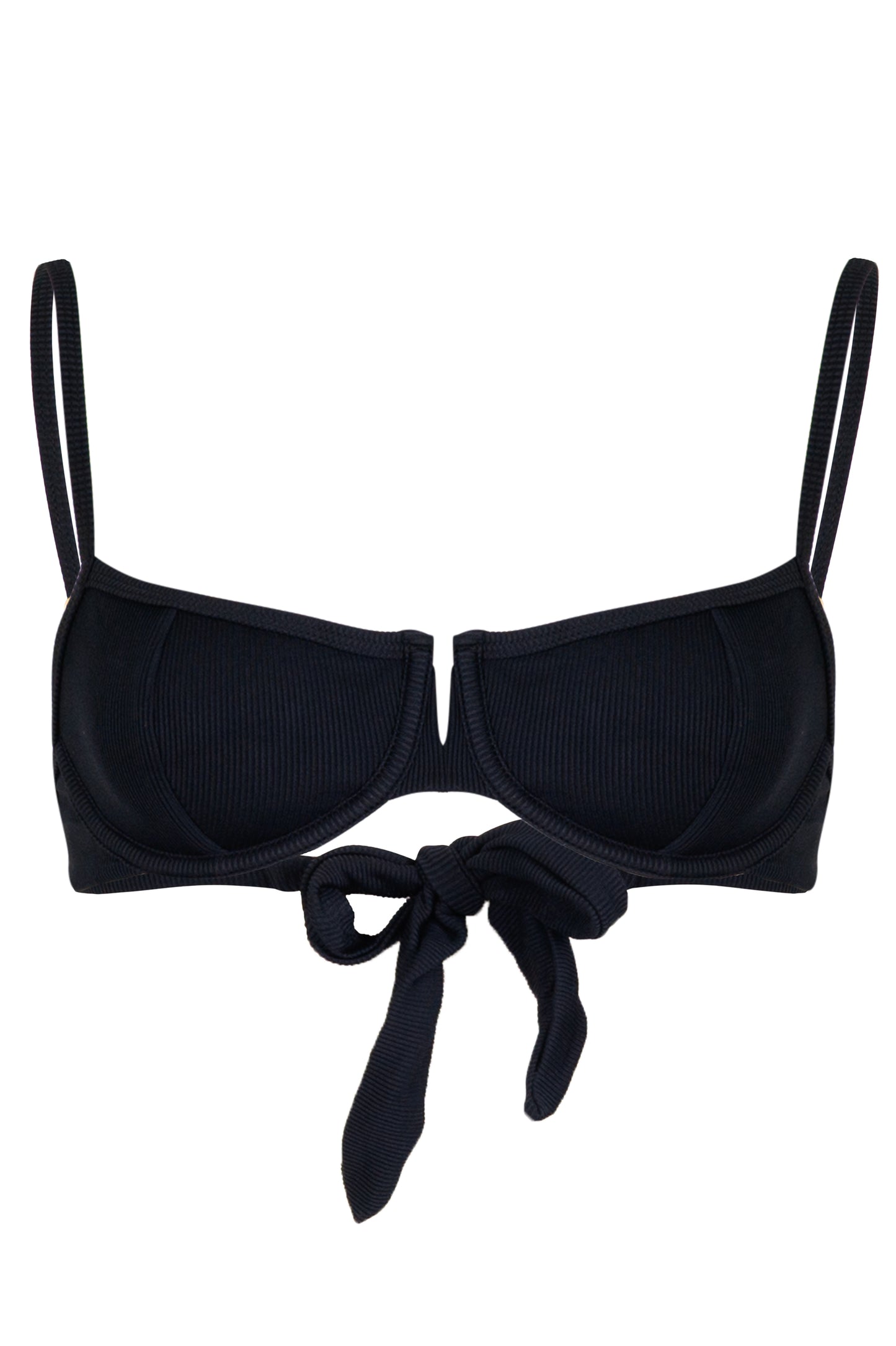 Load image into Gallery viewer, Hunter Bikini Top Black
