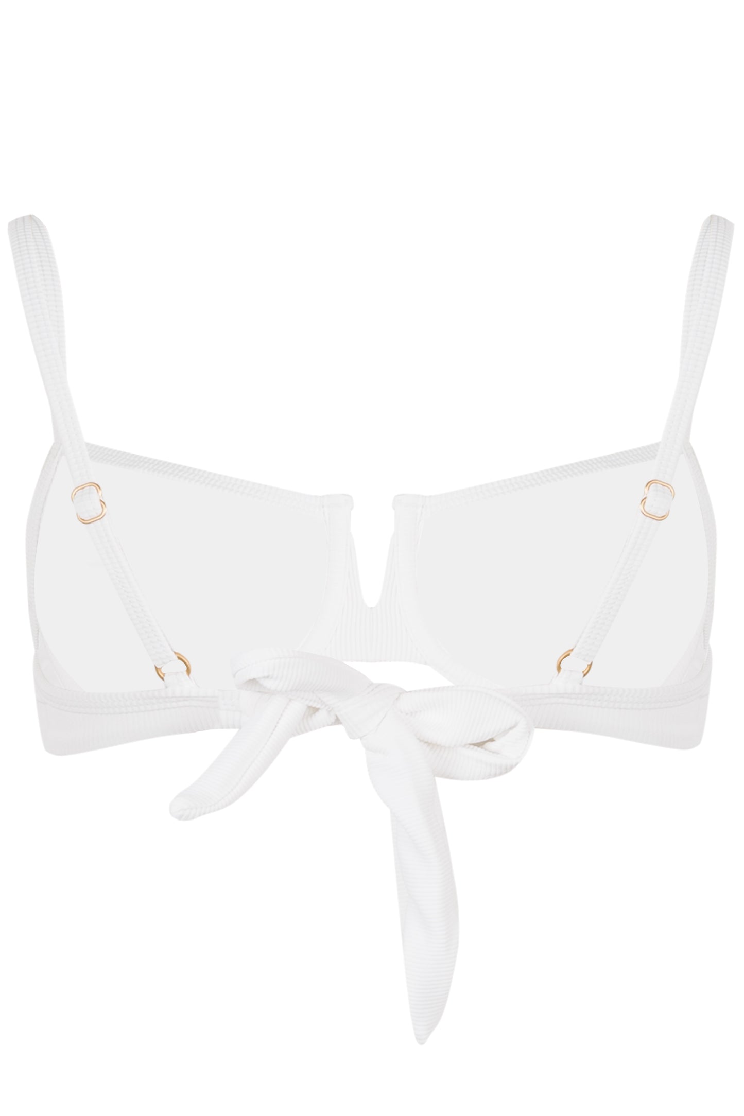 Load image into Gallery viewer, Hunter Bikini Top White
