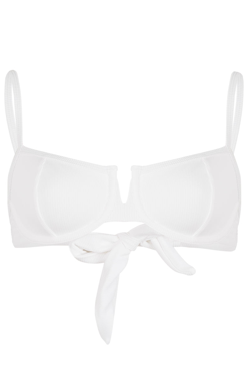 Hunter Bikini Top White