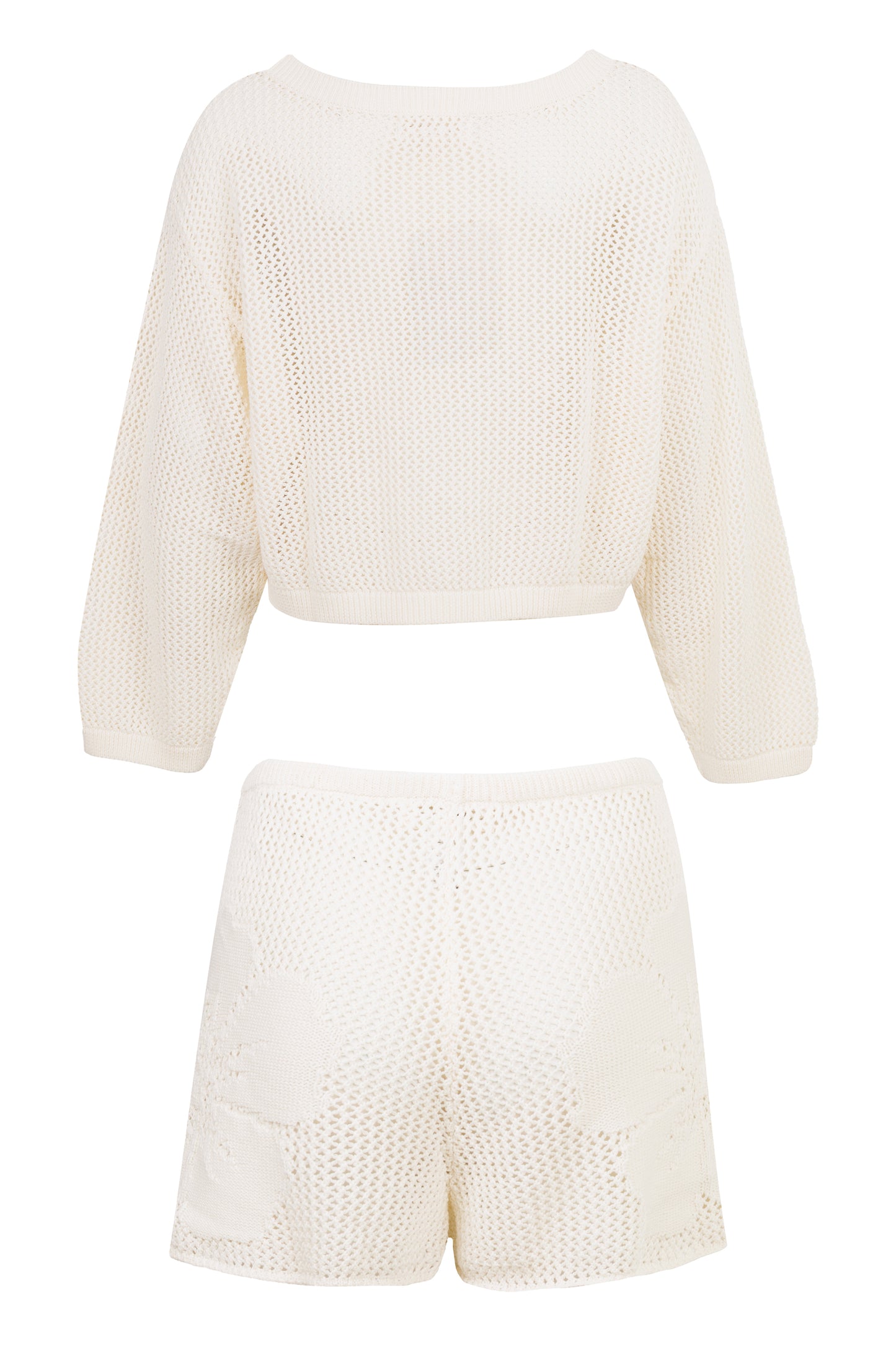 Load image into Gallery viewer, Island Time Sweater &amp;amp; Short Cream
