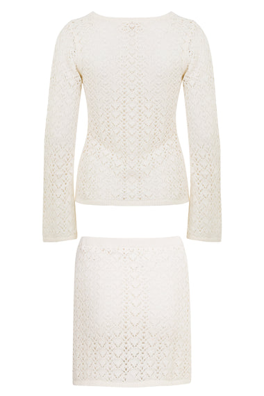 Nova Top & Skirt Cream