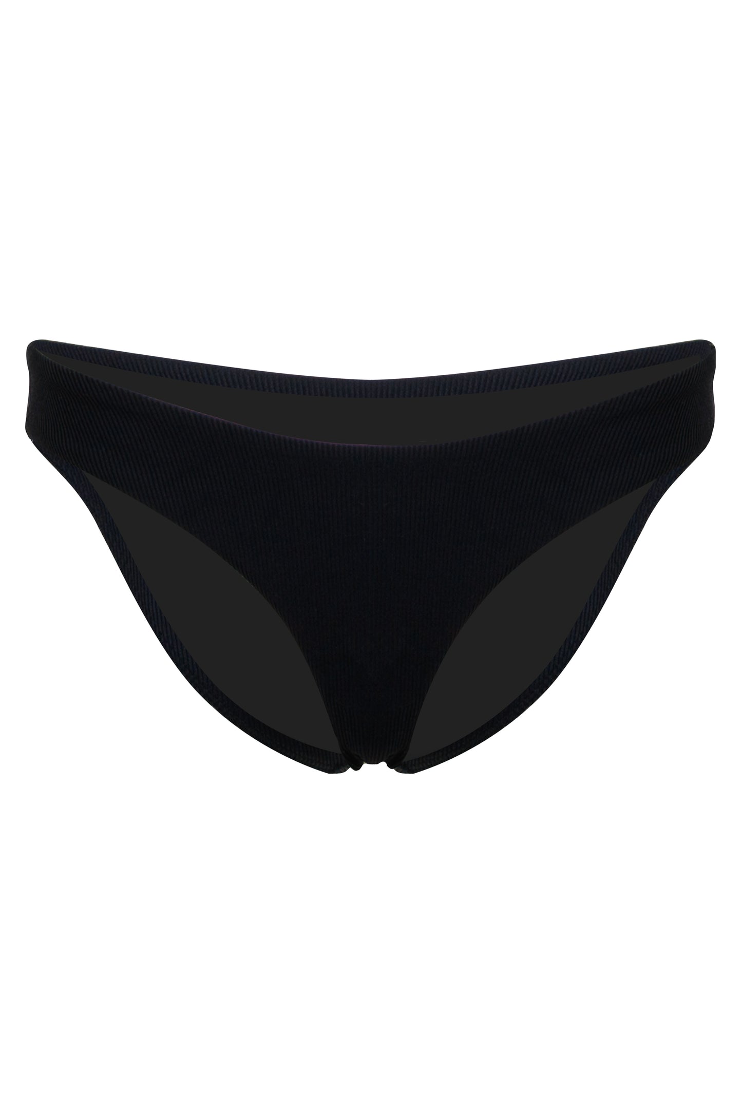 Load image into Gallery viewer, Rocky Bikini Bottom Full Black

