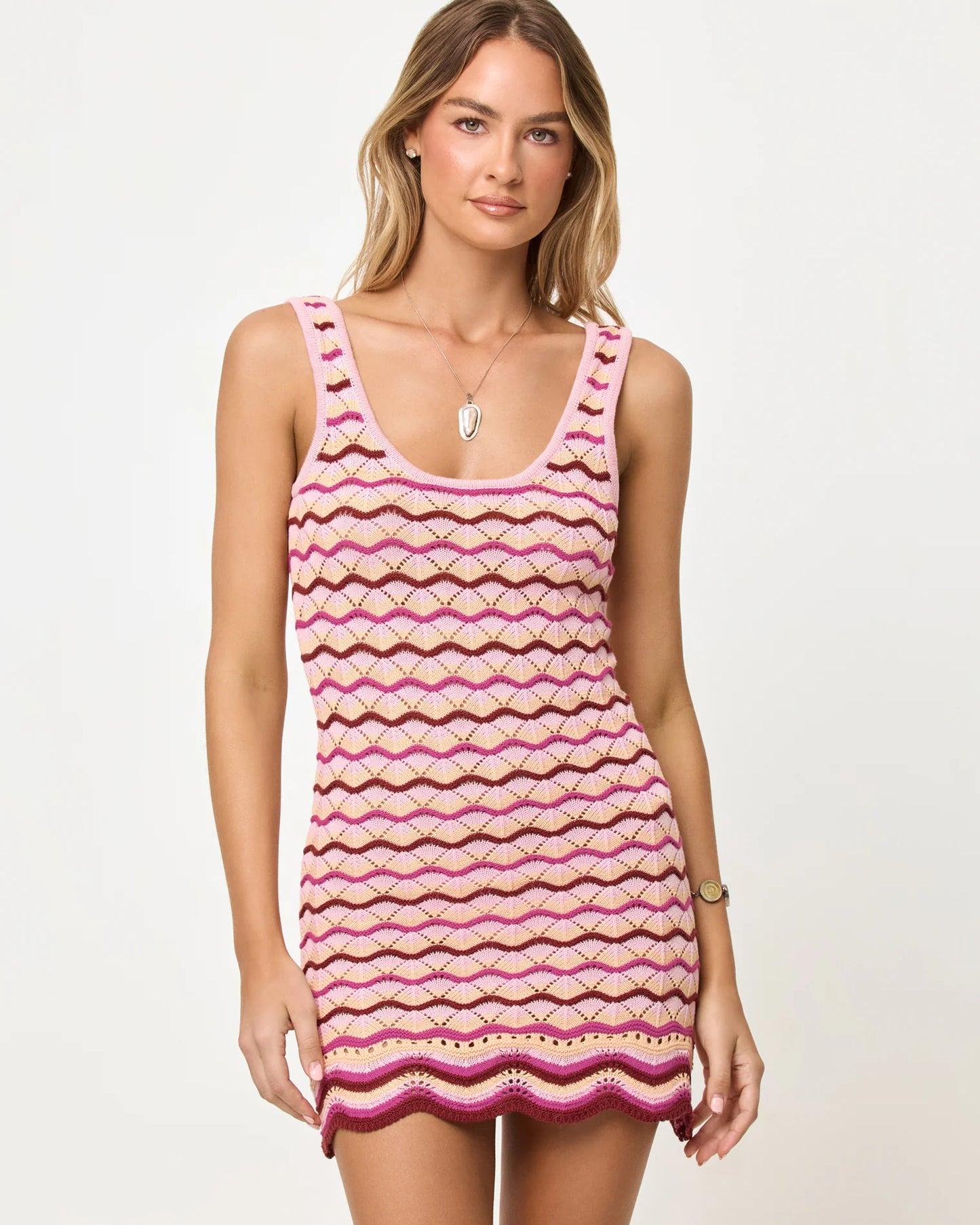 Load image into Gallery viewer, Sunchaser Dress Berry Spritz
