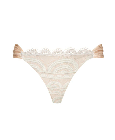 Lace High Waist Bottom Vanilla