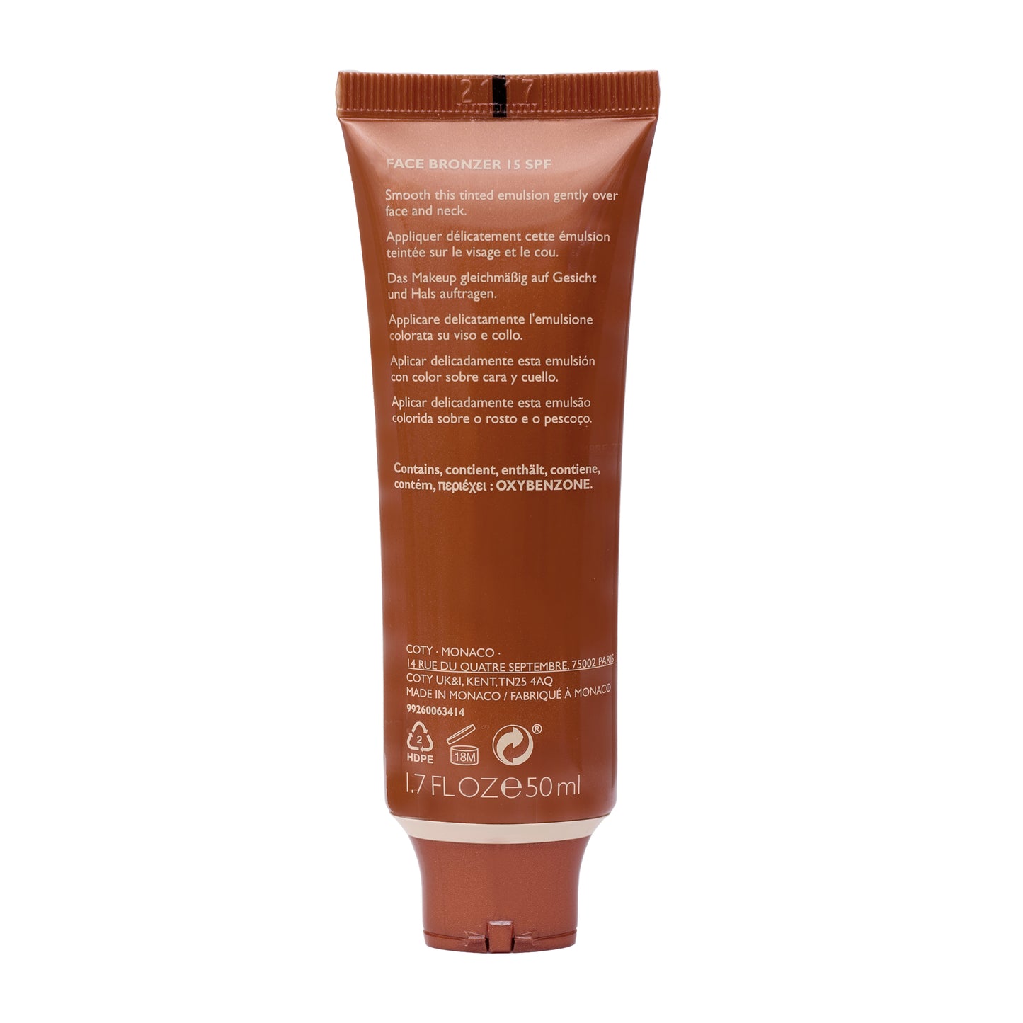 Load image into Gallery viewer, Infinite Bronze Sun Make-Up Face Bronzer SPF15 50ml - Sun Cream
