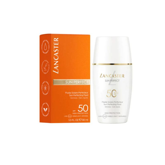 Load image into Gallery viewer, Lancaster Sun Perfecting Fluid SPF50 30ml - Sun Cream
