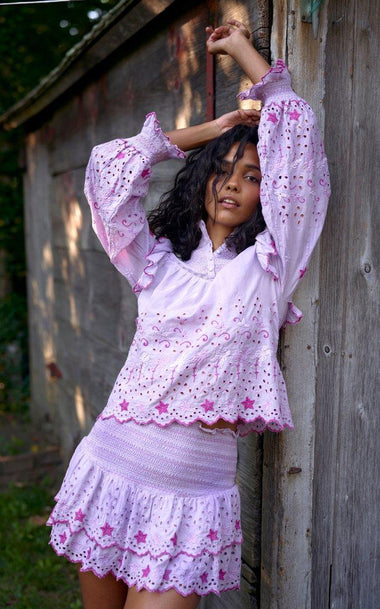 Kassie Top Lavender Fields - Top