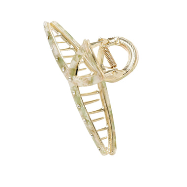 Large Loop Claw Clip Floral - OS - Hair Accessories