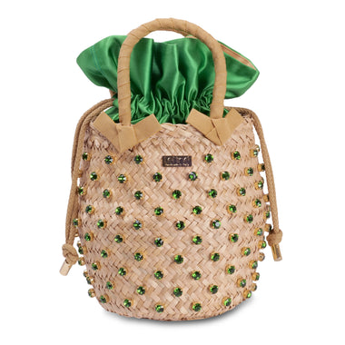 Nina Mono Sorbet Fern Small Biscotto & Fern - ONE SIZE - Bag