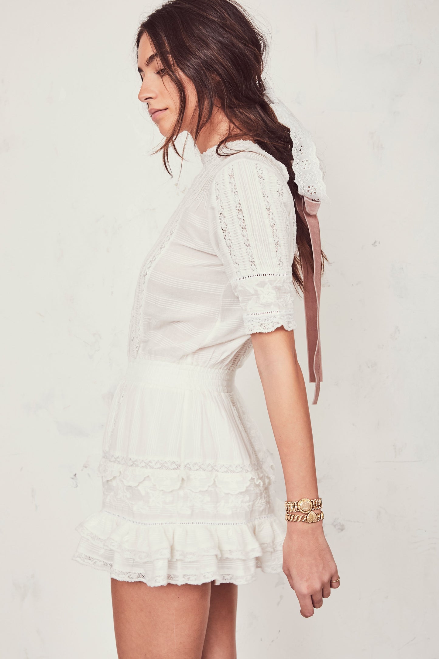 Load image into Gallery viewer, Leighton Dress White - Dress
