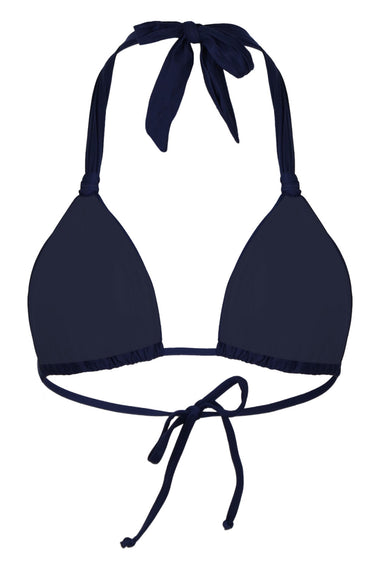 Adjustable Halter Bikini Top Tile Blue